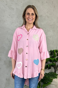 Du tilføjede <b><u>Olivia Shirt Tunic Light Pink</u></b> til din indkøbskurv.