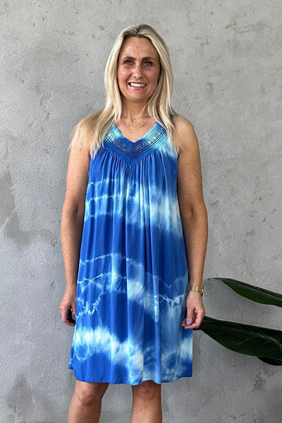 Kari Dress Blue