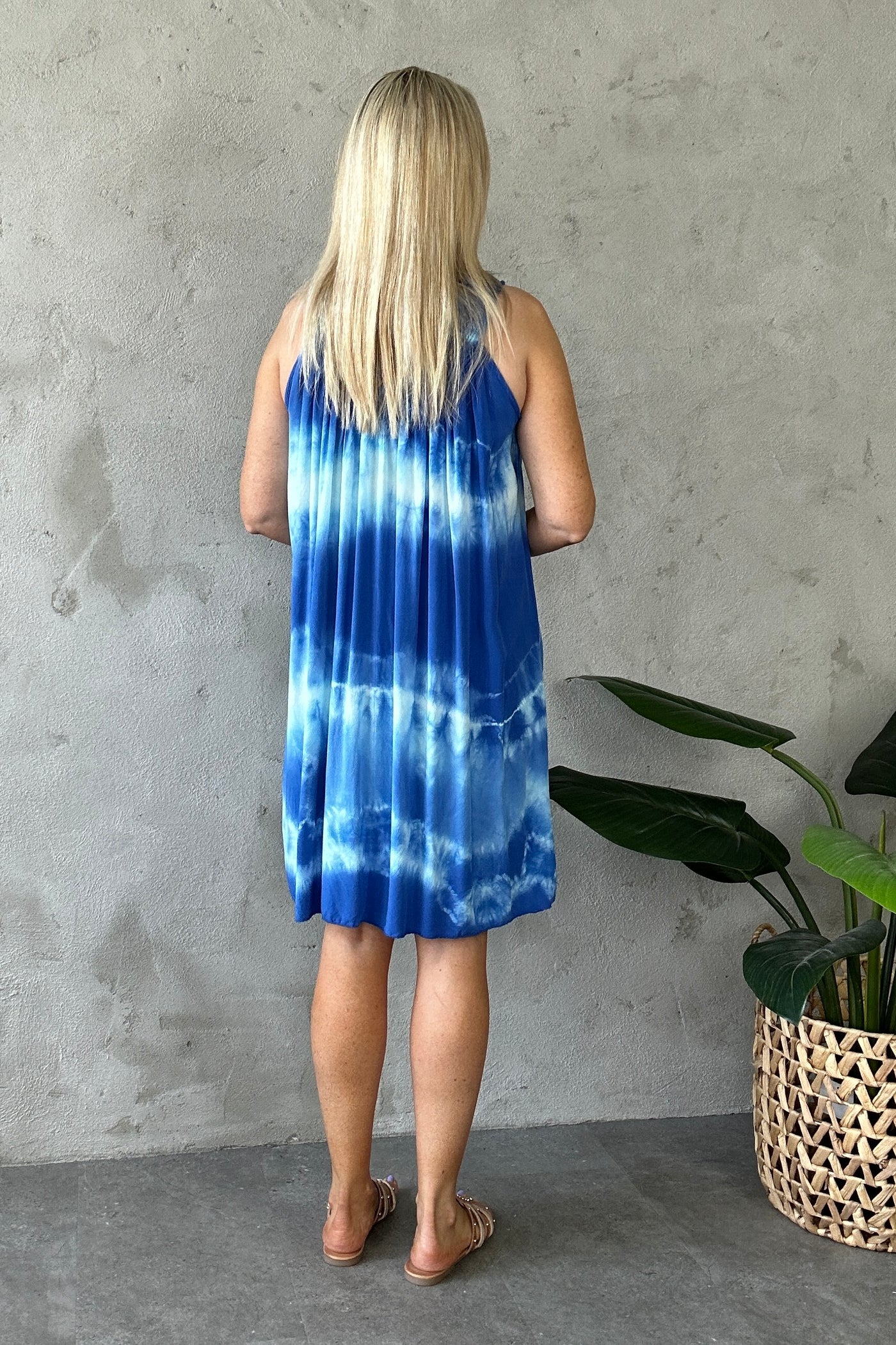 Kari Dress Blue