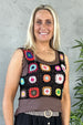 Selma Vest Black