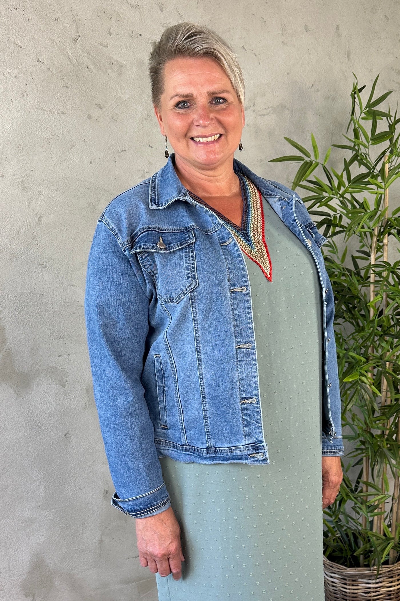 Anita Denim Jacket Blue
