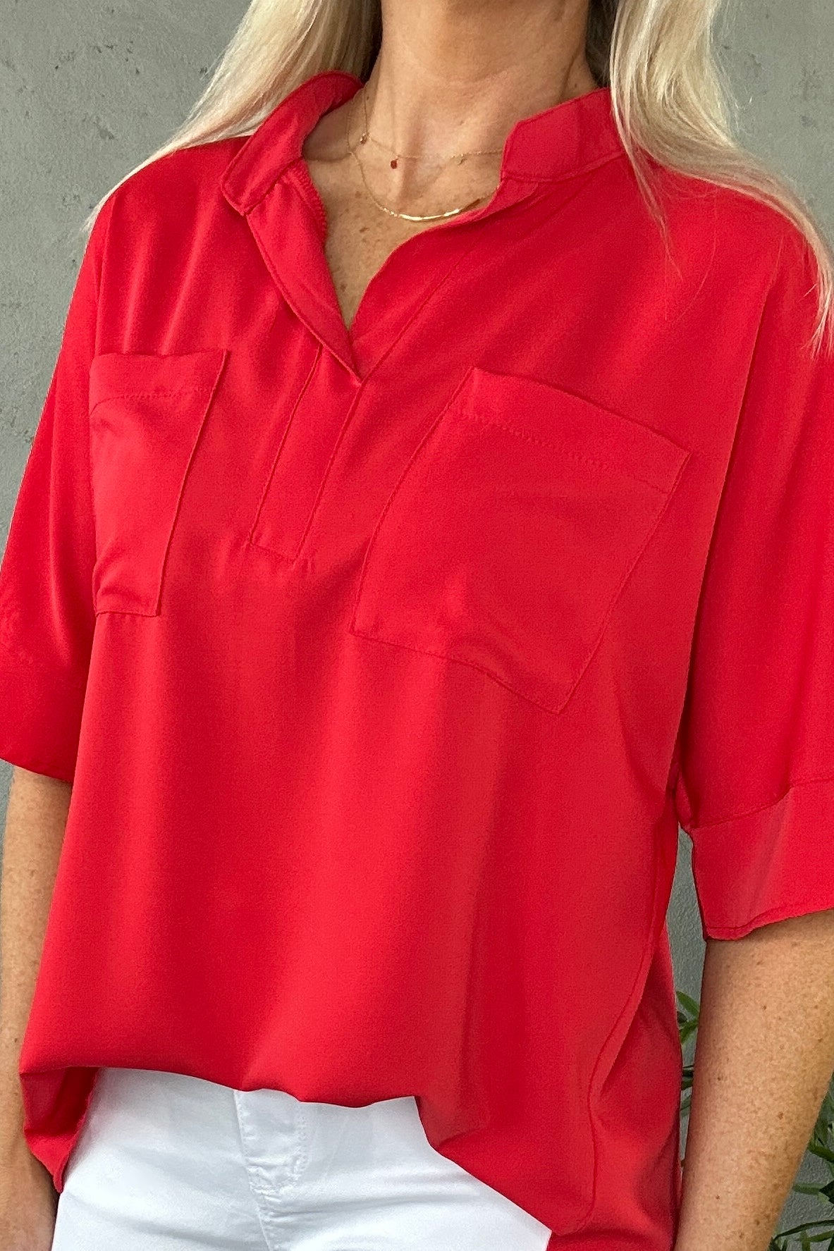 Brigitt Shirt Red