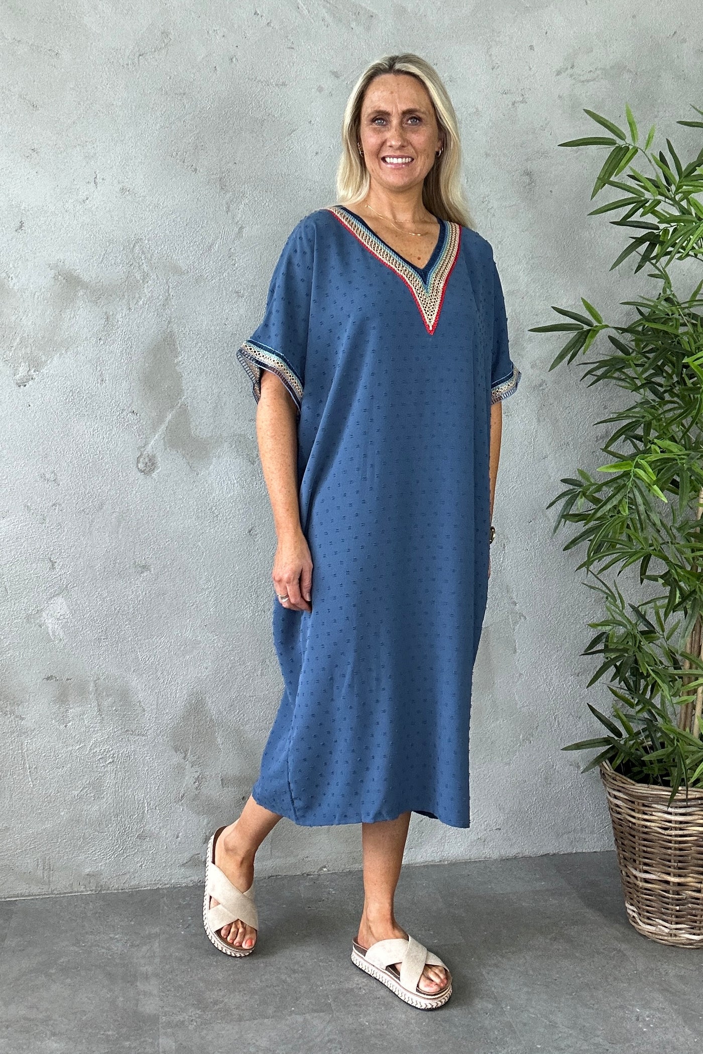 Camilla Dress Blue