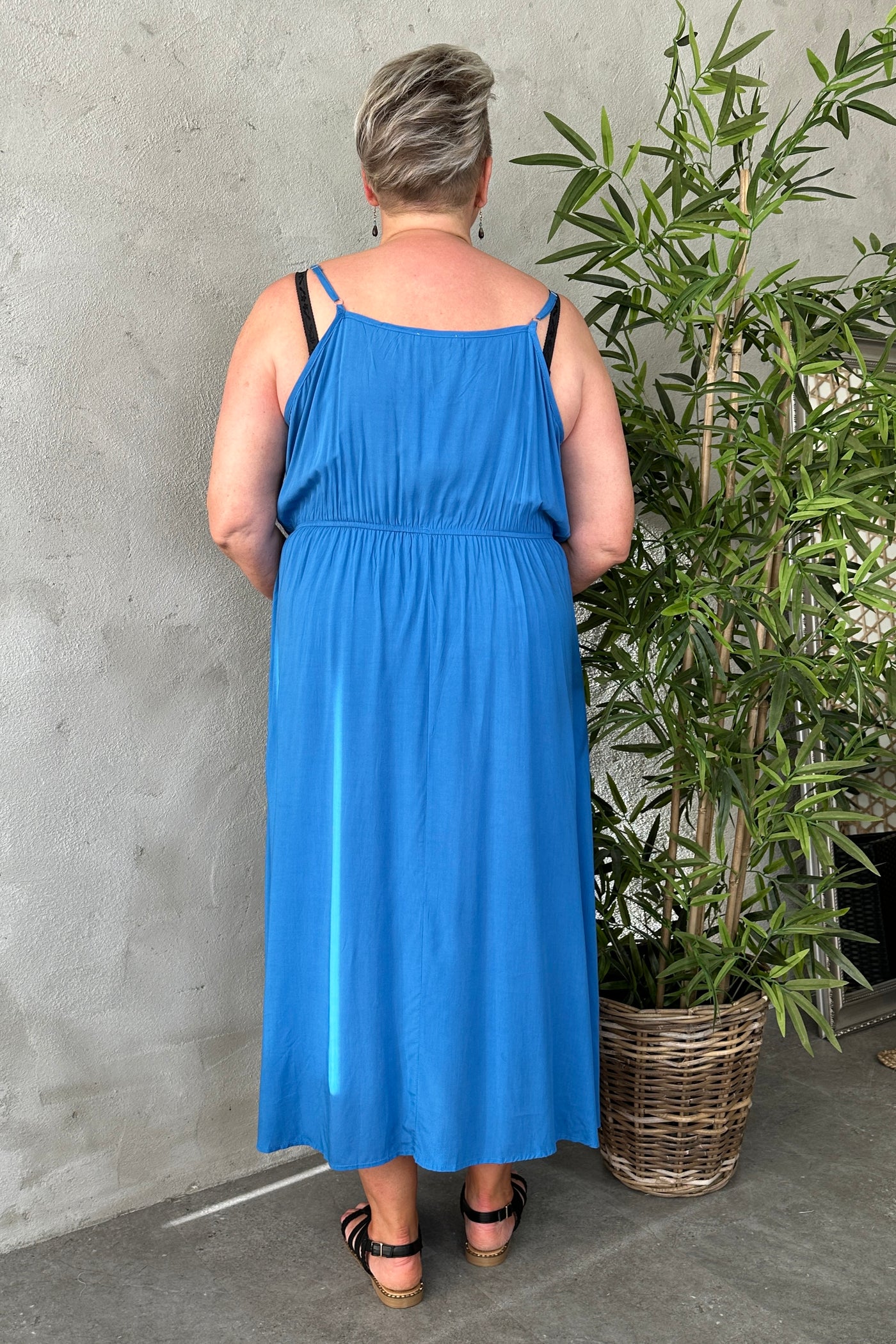 Laila Dress Blue