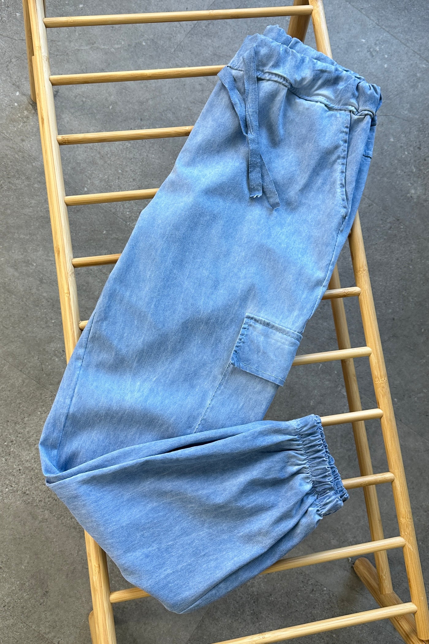 Mabelle Cargo Pants Blue
