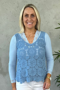 Du tilføjede <b><u>Bine Vest Skye Blue</u></b> til din indkøbskurv.