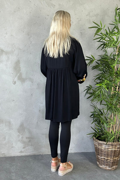 Simone Tunic Dress Black