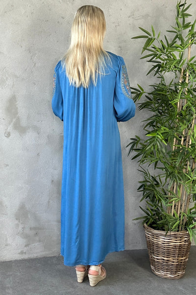 Pauline Dress Blue