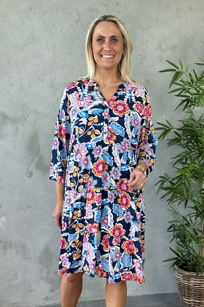 Edel Dress Navy