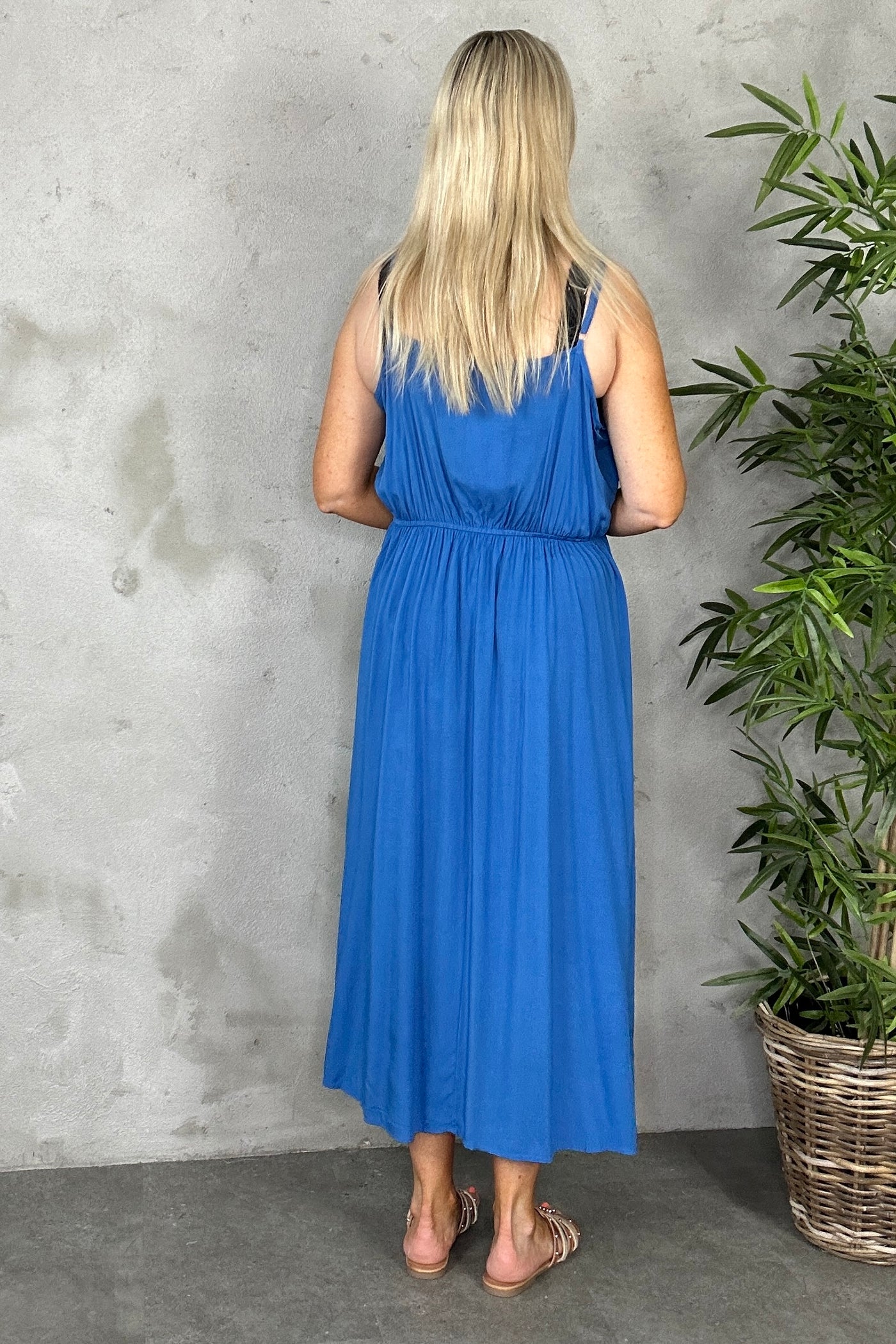 Laila Dress Blue