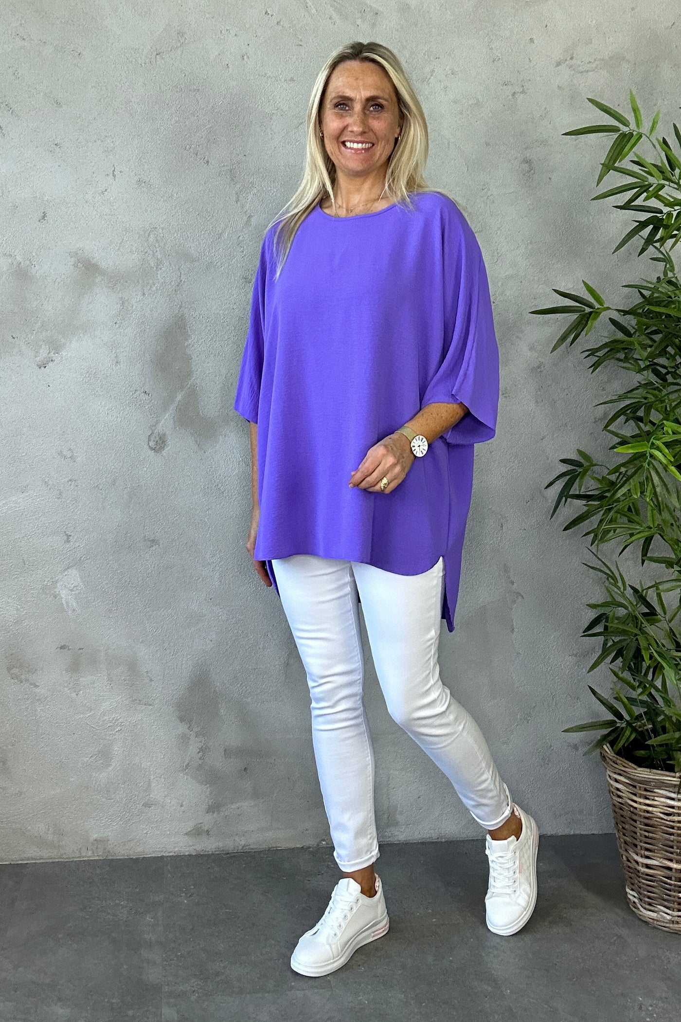Belinda Blouse Purple