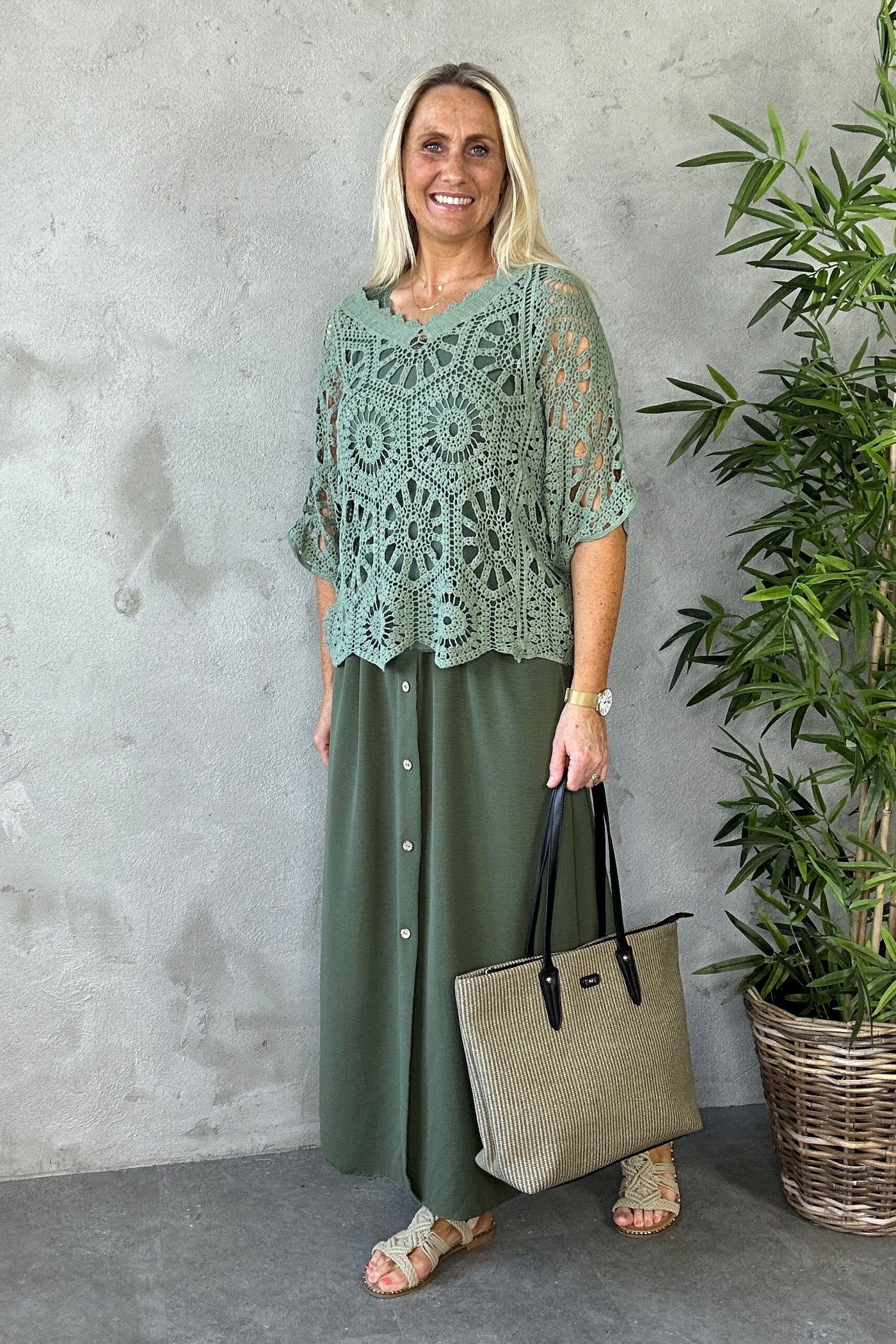 Norma Blouse Khaki