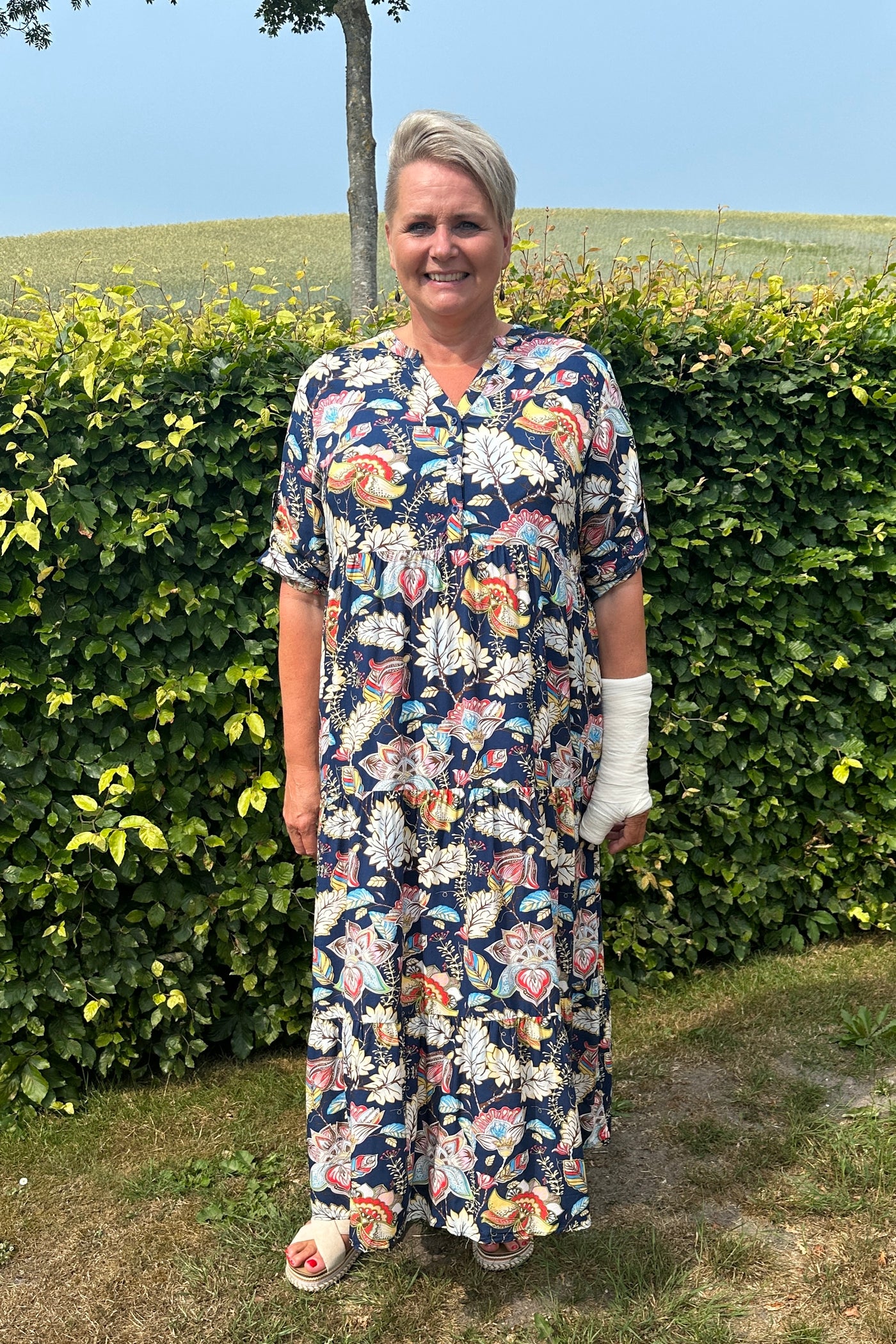Nanna Dress Navy