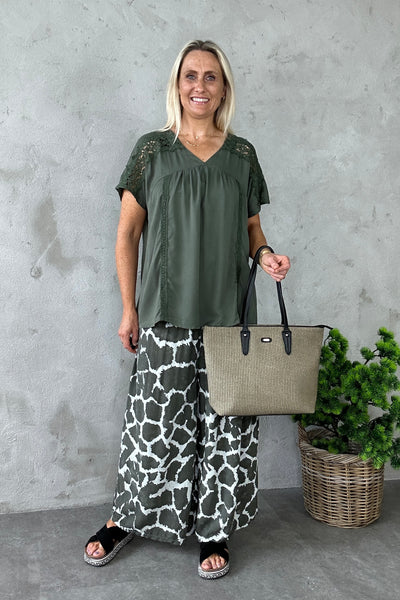 Eileen Blouse Army