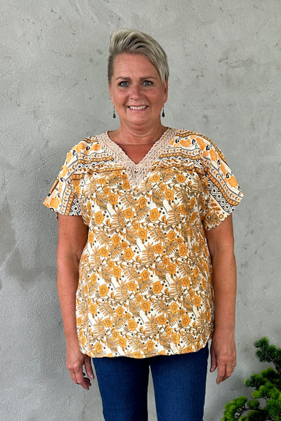 Kira Blouse Orange