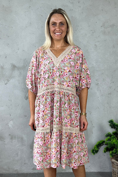 Mathilde Dress Green