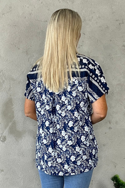 Kira Blouse Navy