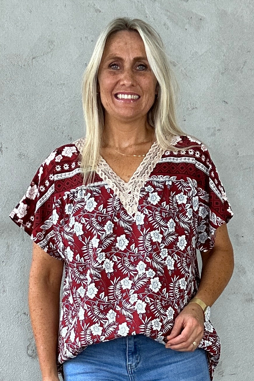 Kira Blouse Rust
