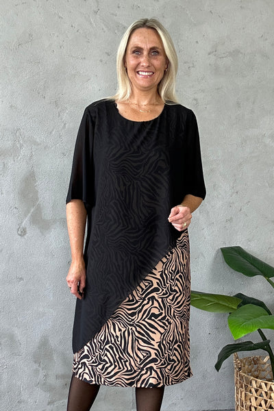 Nala Dress Mocca Print