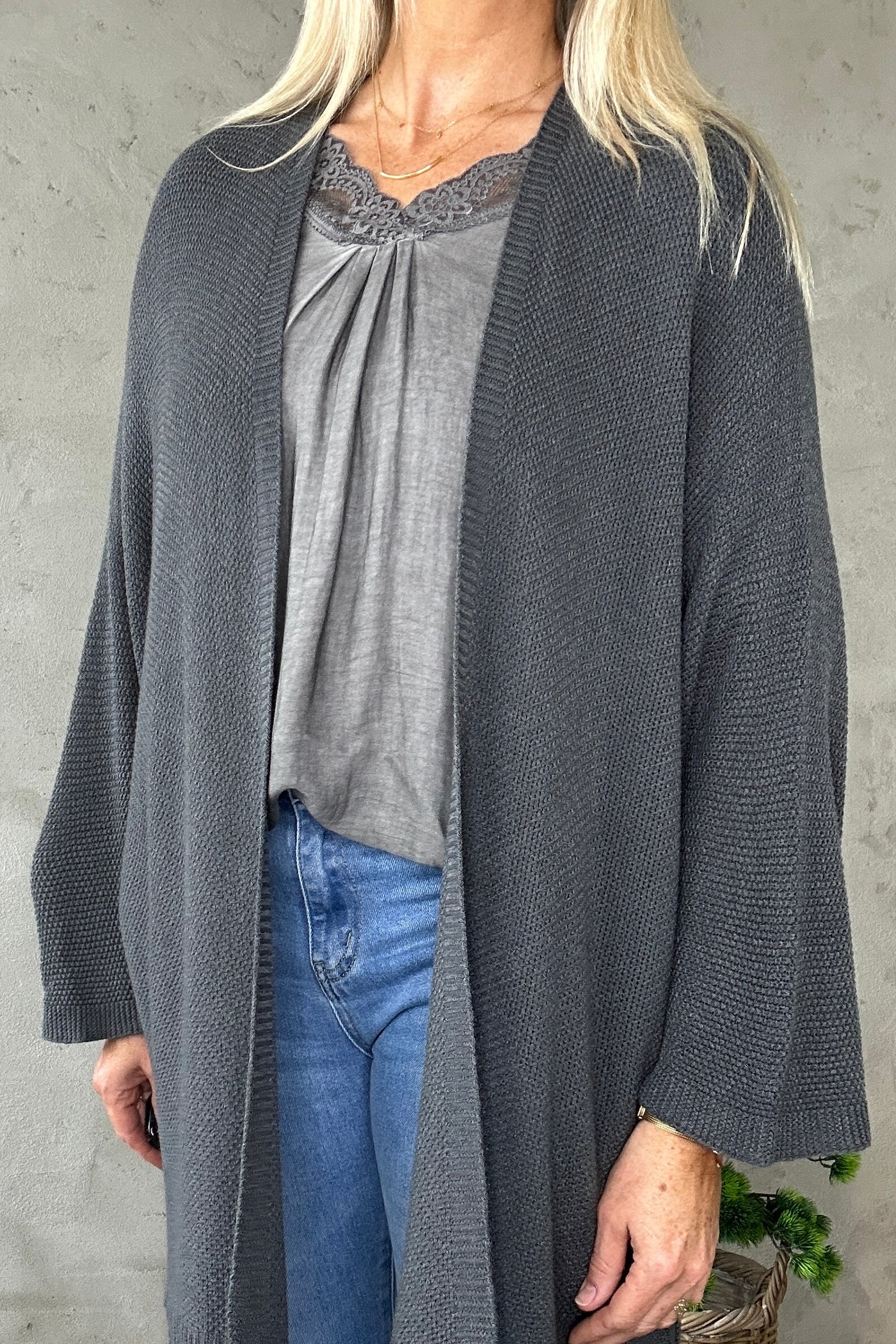 Henna Cardigan Grey