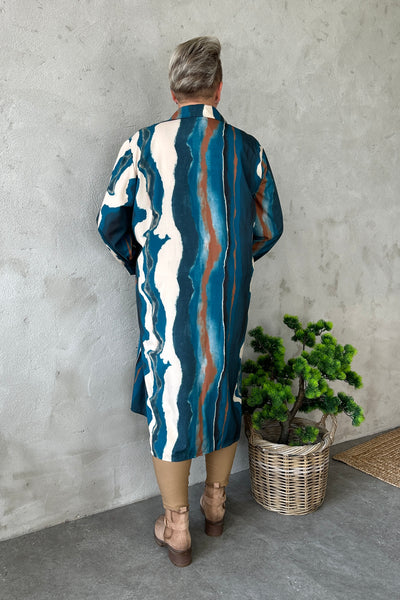India Dress Diamond Blue