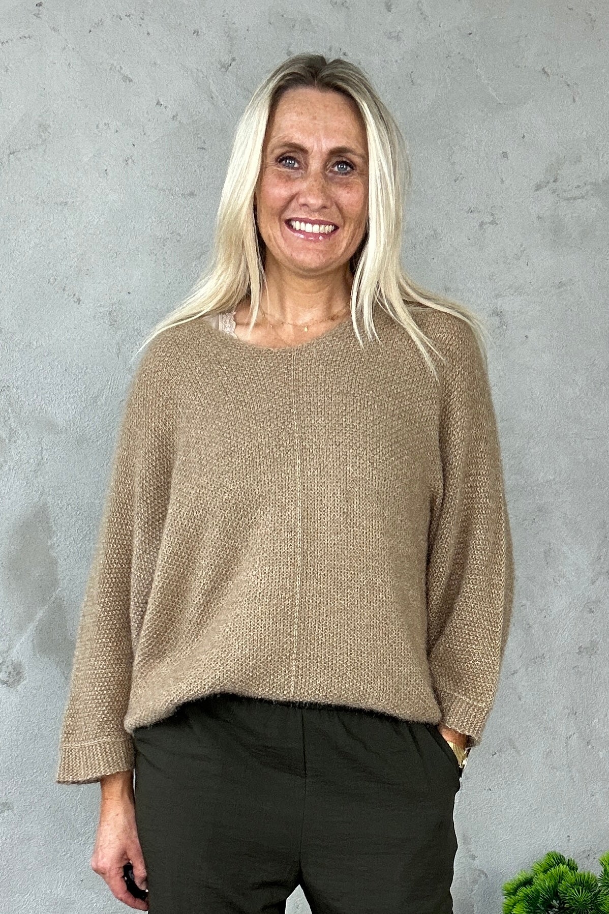 Emma Knit Camel