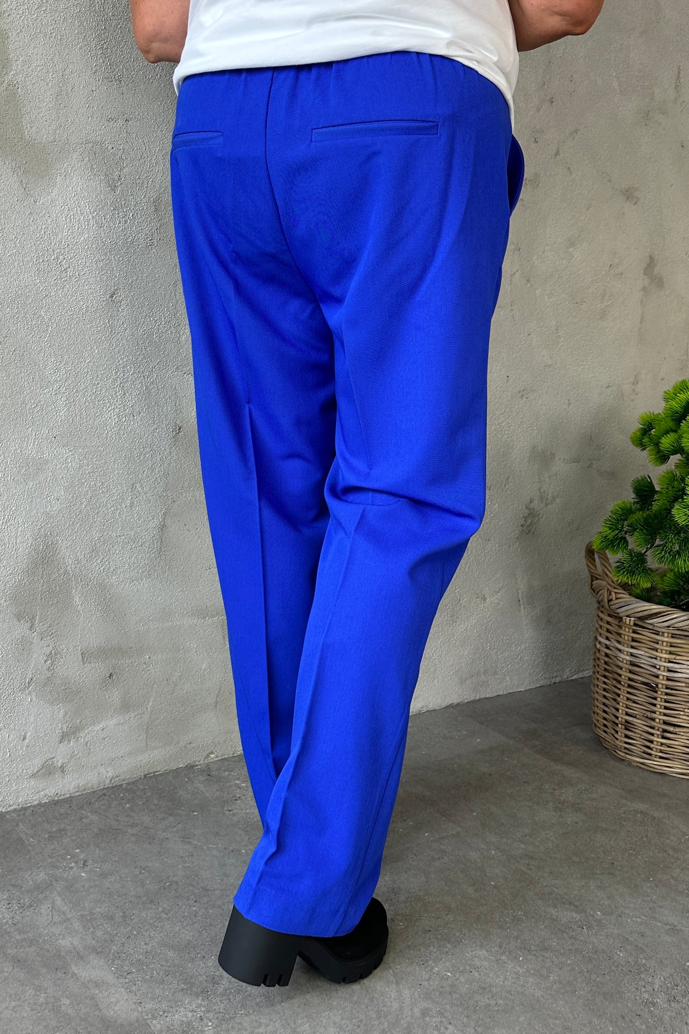 Sakira Long Pants  Clematis Blue - Kaffe Curve