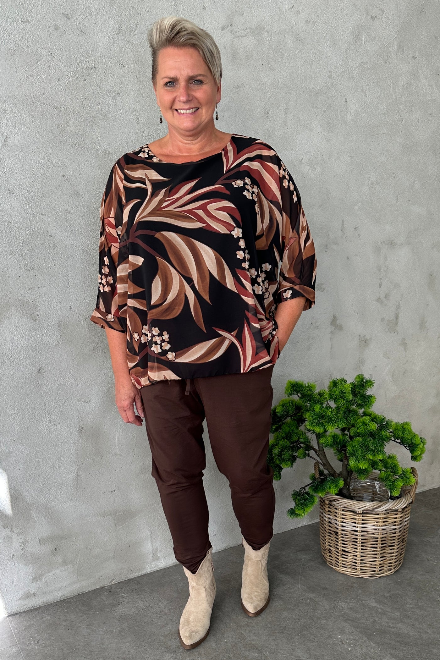 Lilje Blouse Black