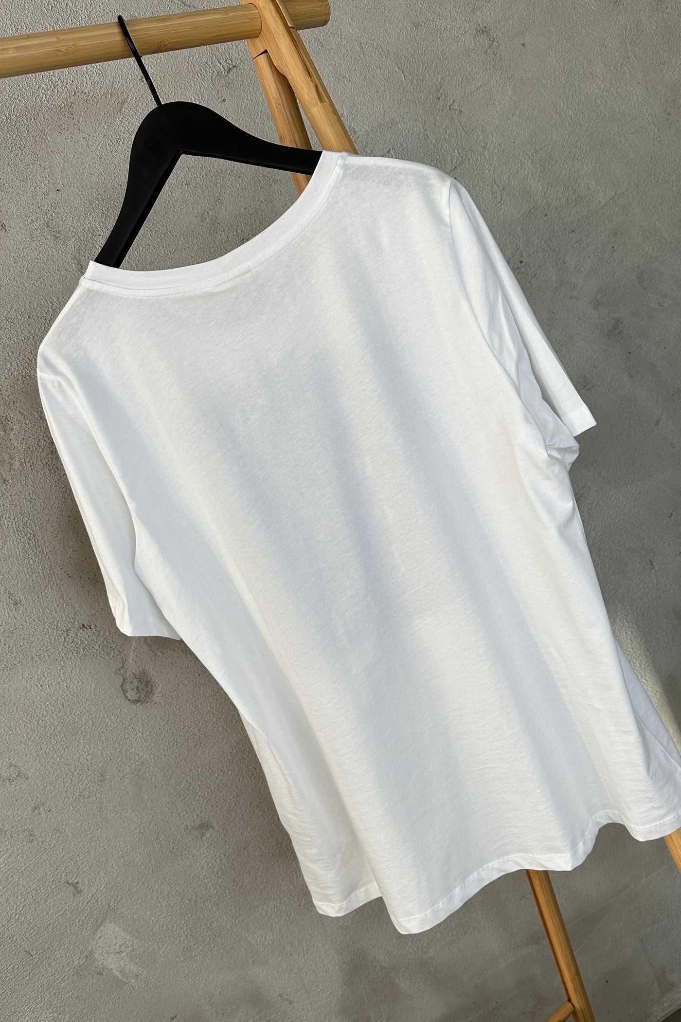 Selina T-Shirt Optical White - Kaffe Curve