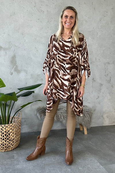 Kayla Tunic Brown