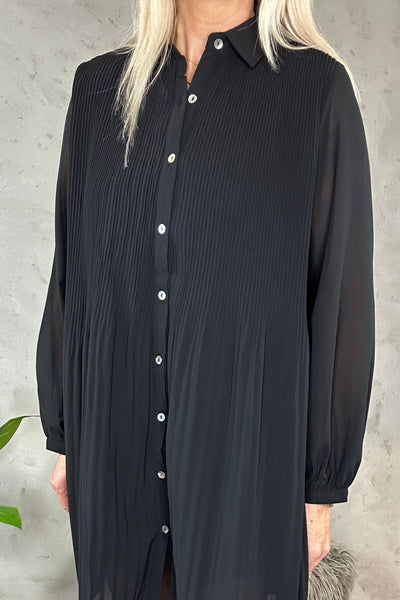 Ronja Shirt Dress Black