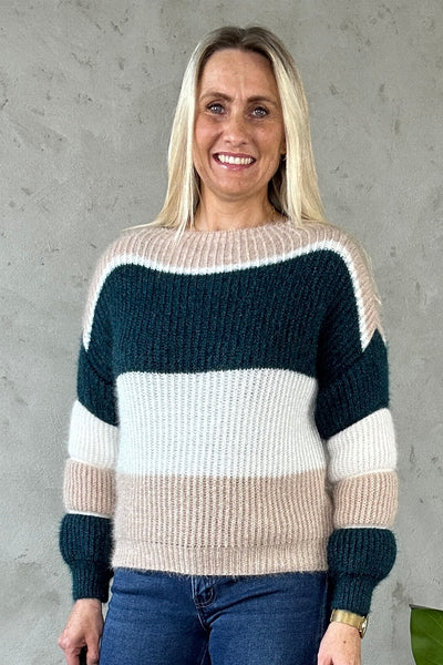 Elvina Knit Petrol