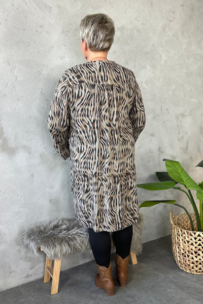 Becca Dress Sand Print