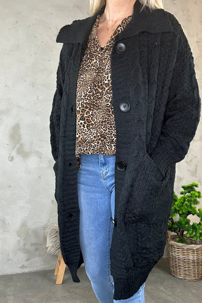 Vanessa Cardigan Black