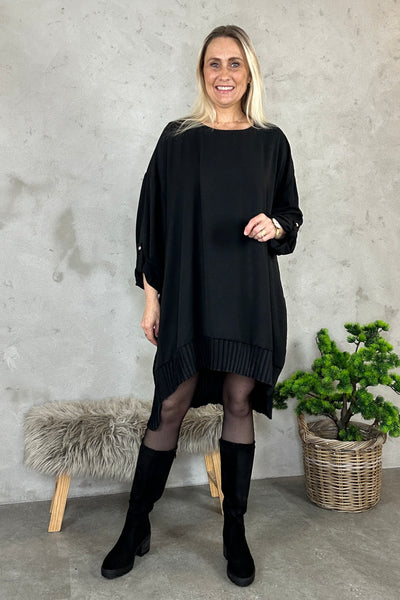 Noelle Tunic Dress Black