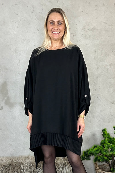 Noelle Tunic Dress Black