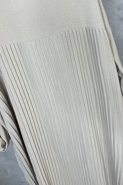Noelle Tunic Dress Beige