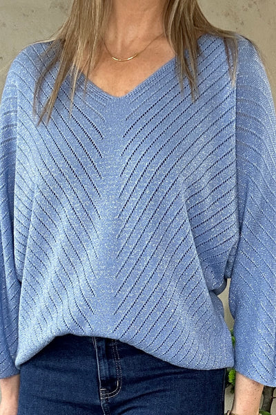 Vilma Knit Light Blue