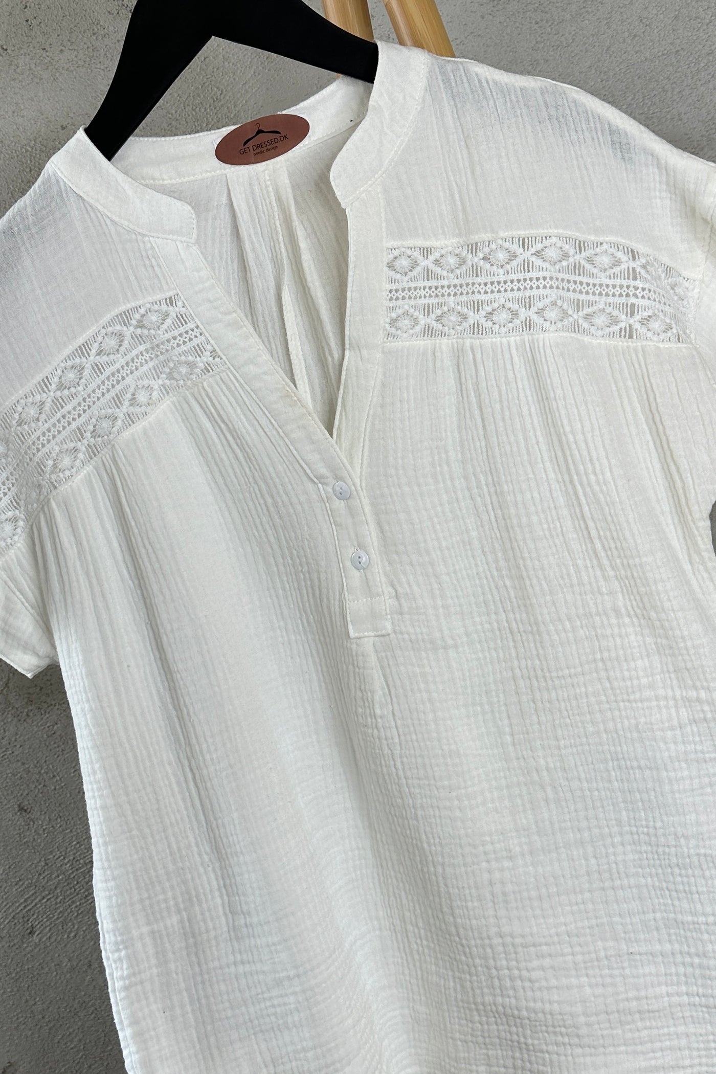 Hallie Shirt Blouse White