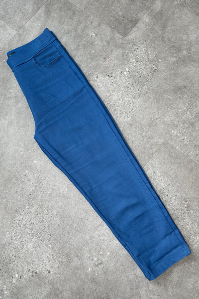 Kelly Capri Pants Denim Blue