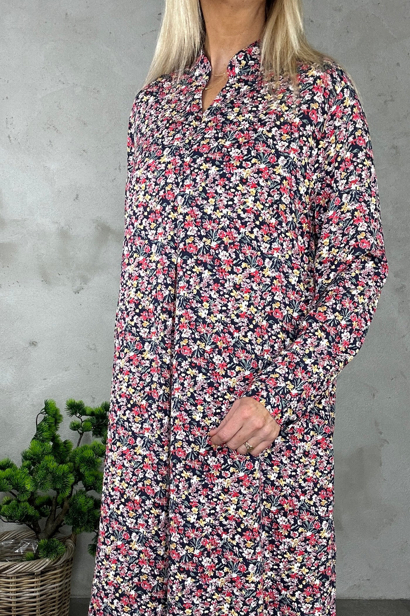 Polly Tunic Dress Red
