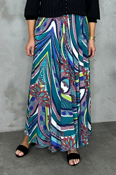 Birna Skirt Blue Multi