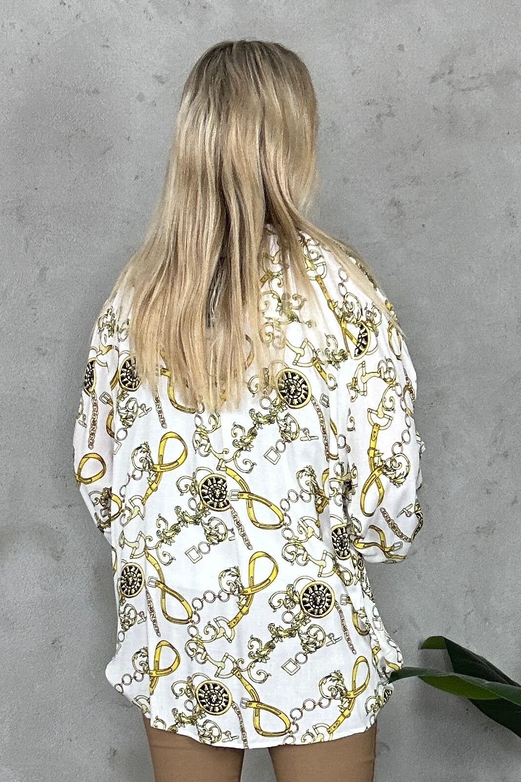 Lucca Oversize Shirt White