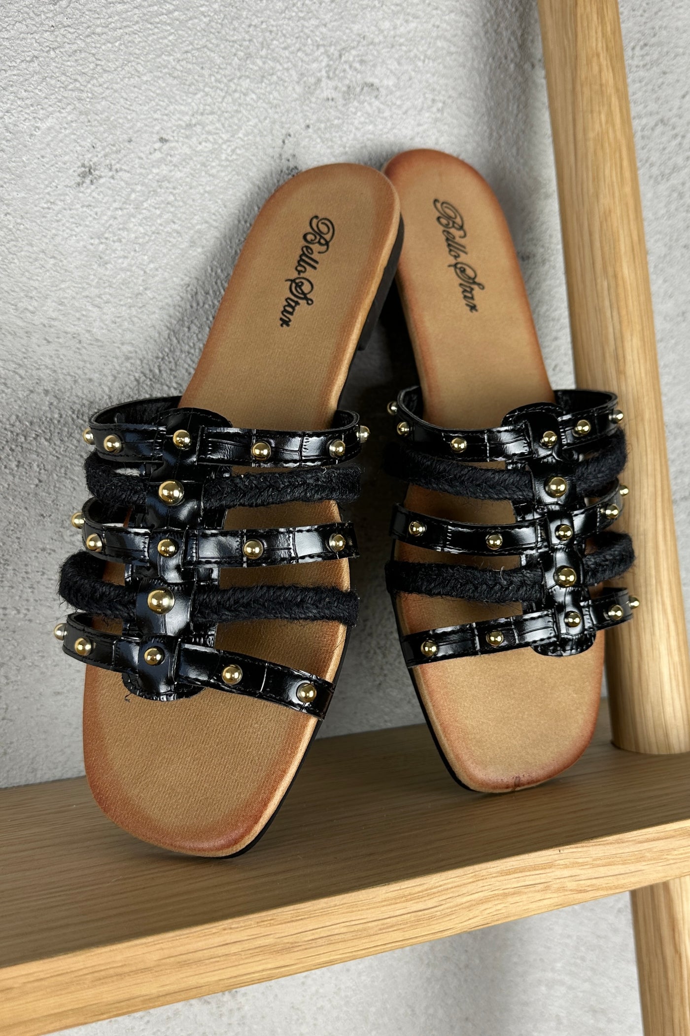 Gia Slippers sandal Black