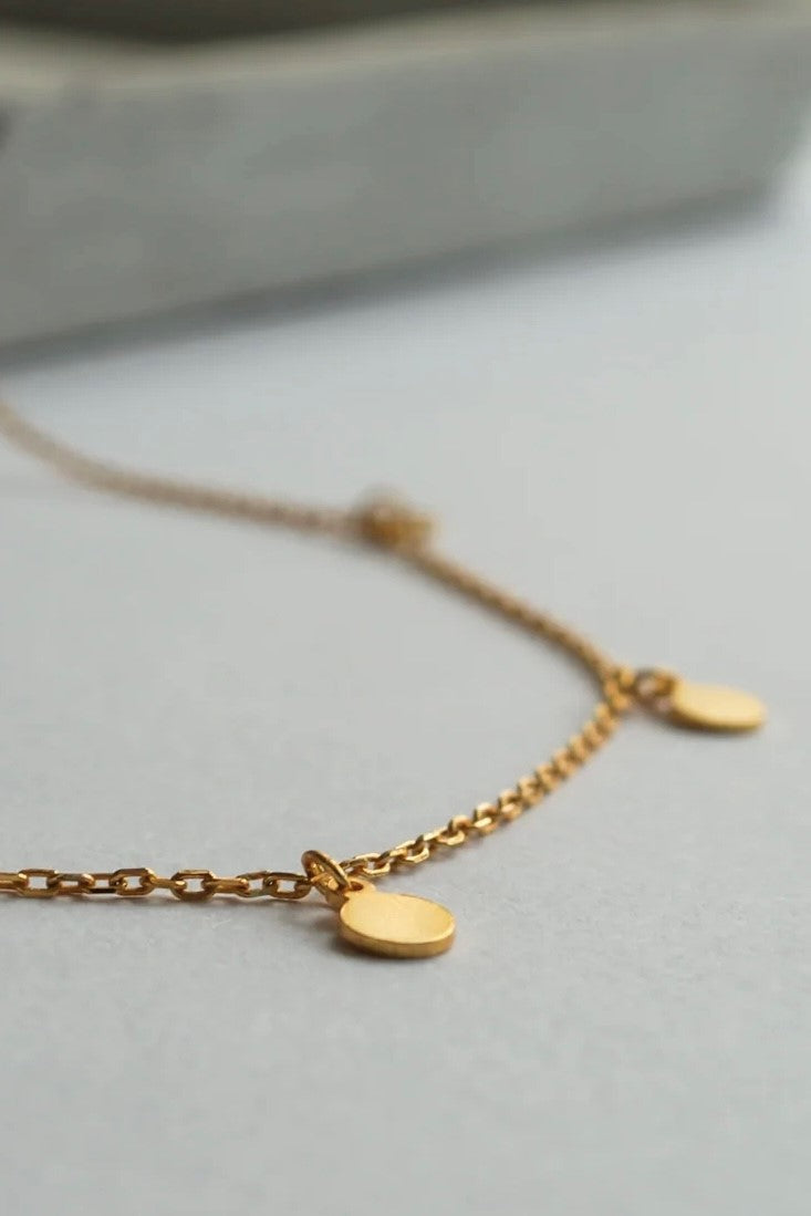 Choker Necklas Guld - Nellas
