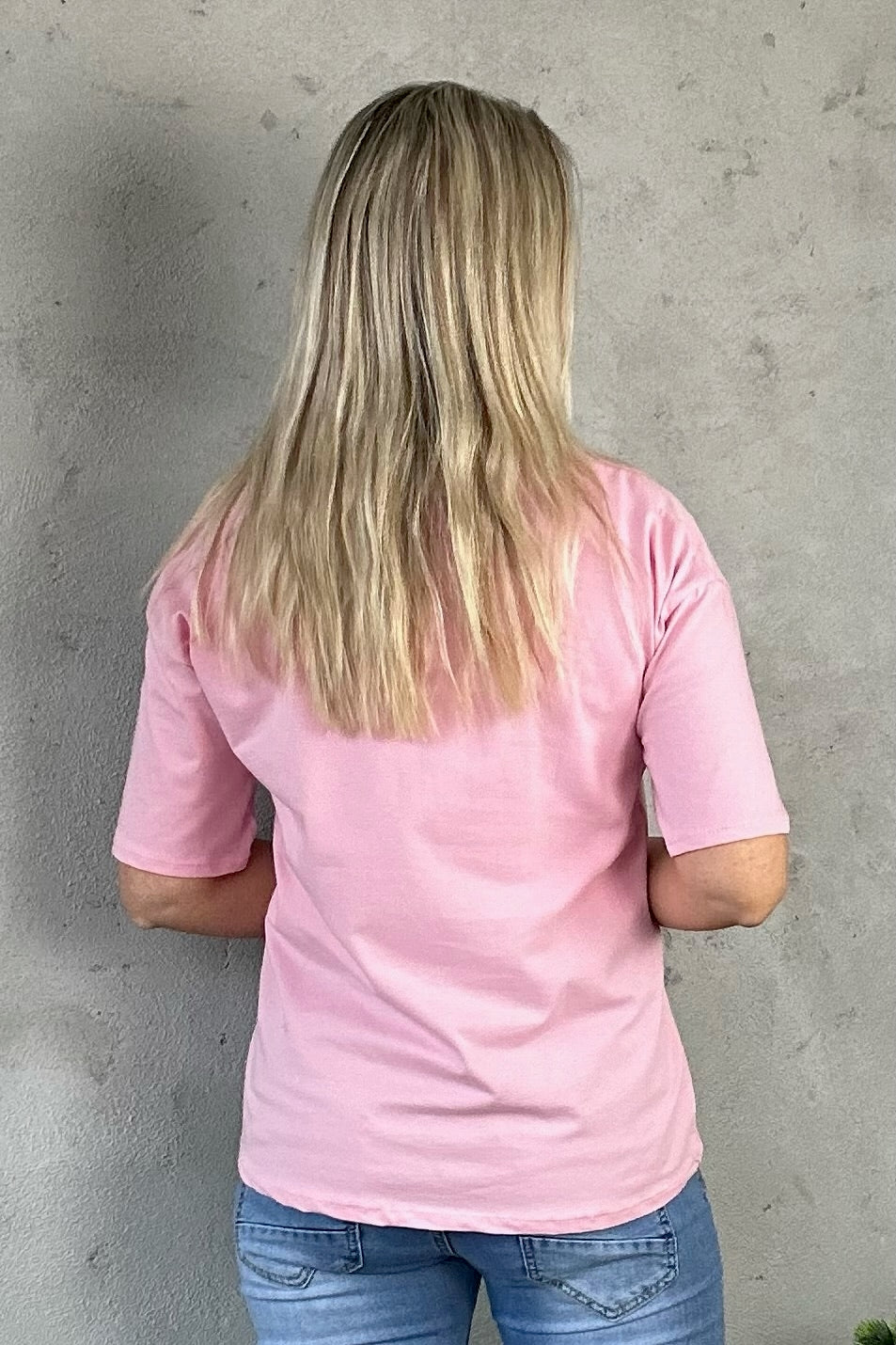 Alia T-shirt Light Pink