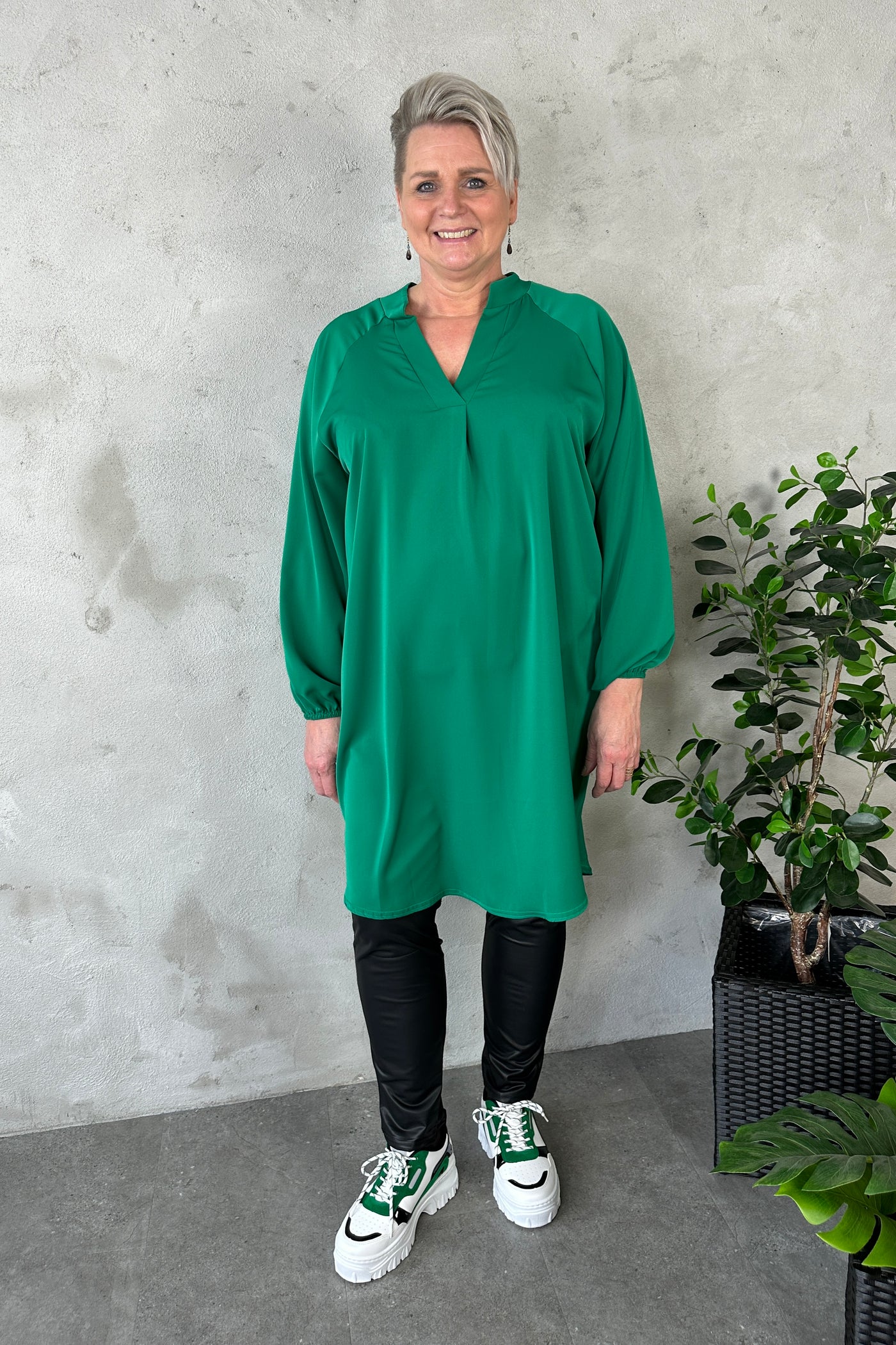 Sigga Dress Green